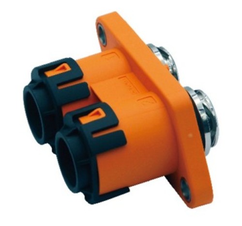 TWO-CORE THROUGH HOLE CONNECTOR  |Products|Connectors for EV & ESS