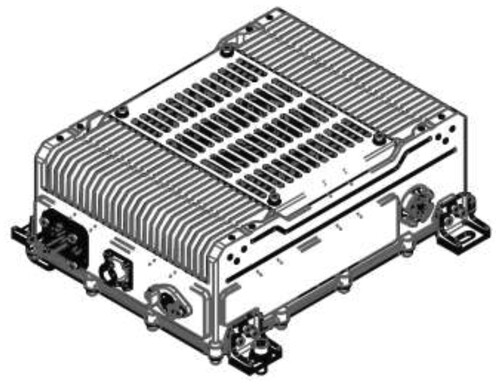 Input DC 36-60V Output 14V 1.5KW DC/DC Converter Fan Cooled產品圖