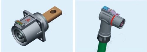 HVC 90° 1POS 12mm Connector (400A series)  |Products|Connectors for EV