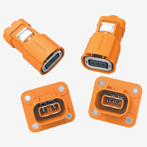 2/3POS High Voltage plastic connector with shield(RED)  |Products|Connectors