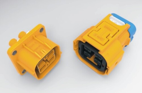 4POS High Voltage Plastic Shell Connector With Shield(REL2)  |Products|Connector/Inlet/Adapter