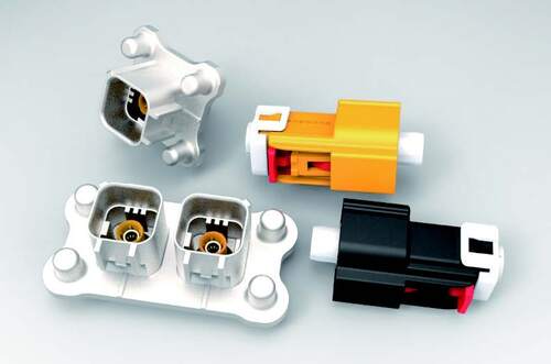 1/2 POS High Voltage Low Current Connector with Shield(REX)