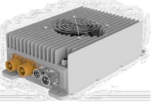 Input 250-365V1.5KW DC/DC Converter Fan