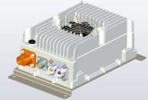 Input DC 200-500V Output 27.5V 1.8KW DC/DC Converter Fan
