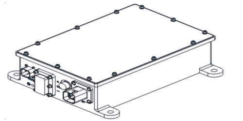 10~60V in 350V out 10KW DC/DC Converter Bidirectional Liquid Cooled